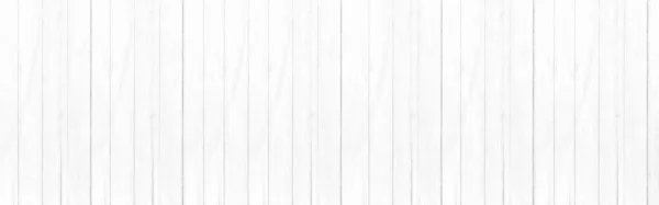 Panorama Del Vecchio Modello Parete Legno Vintage Bianco Sfondo Senza — Foto Stock