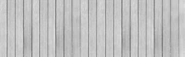 Beyaz, eski, ahşap duvar dokusu ve arkaplan dikişsiz panorama veya beyaz ahşap bir çit