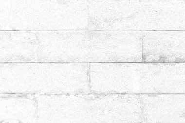 Yeni dış beyaz beton blok duvar deseni ve arkaplan dikişsiz