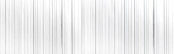 Panorama Fond Métal Ondulé Blanc Surface Texture Galvaniser Acier — Photo