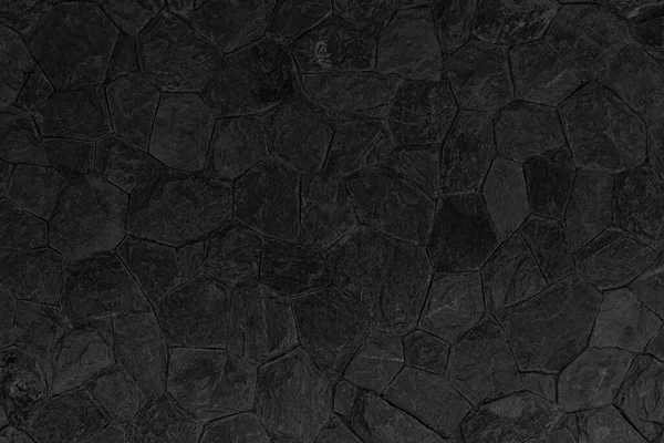 Bouwen Buitenkant Zwart Graniet Blok Muur Textuur Achtergrond Naadloos — Stockfoto