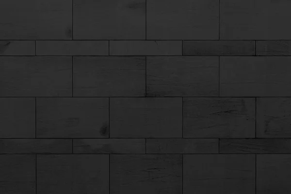 Чорний Граніт Будівля Зовнішня Стіна Плитка Візерунок Фон Безшовний — стокове фото