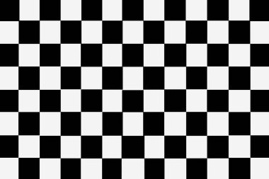 Beyaz ve siyah kareli seramik kiremitler ve arkaplan dikişsiz