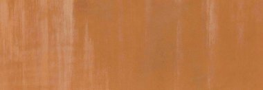 Eski çimento duvar panorama Eski kahverengi stil doku ve arka plan dikişsiz boyanmış