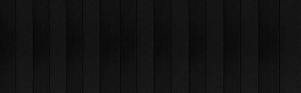 Панорама Старой Черной Винтажной Деревянной Стены Бесшовный Фон — стоковое фото