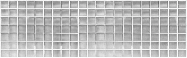Panorama Blanco Translúcido Bloque Vidrio Patrón Pared Fondo Sin Costuras —  Fotos de Stock