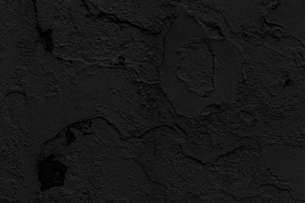 Antiguo Muro Cemento Pintado Negro Pelado Textura Pintura Fondo —  Fotos de Stock