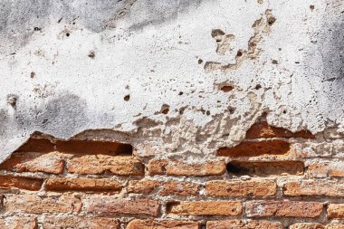 Klasik kahverengi tuğla duvar deseni ve arka plan pürüzsüz.