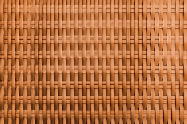 Brown Rattan Wooden Table Top Pattern Background Seamless — Stock Photo, Image