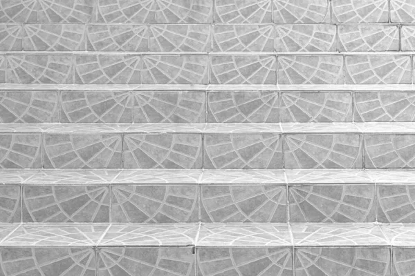 White Marble Staircase Outdoor Granite Floor — Stock Photo, Image