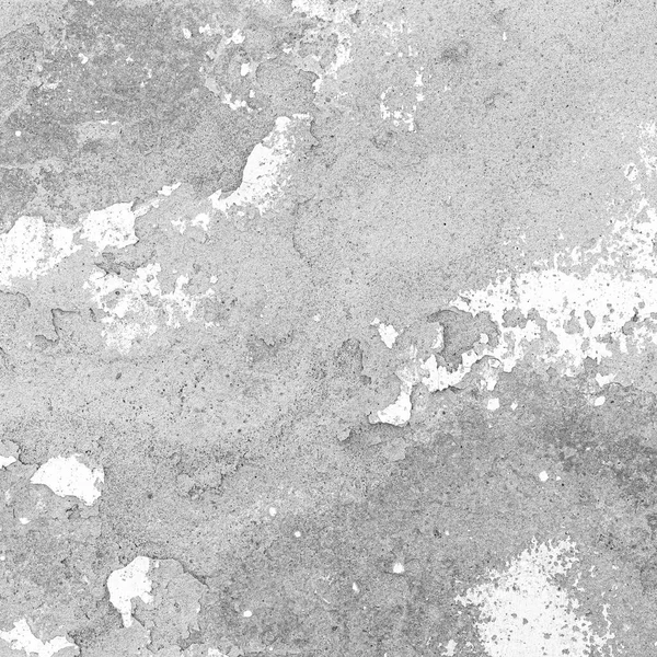 Alte Zementwand Weiß Gestrichen Abblätternde Farbe Textur Und Hintergrund — Stockfoto