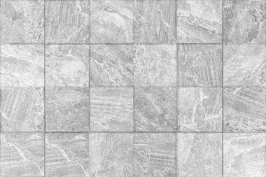 Beyaz granit kaplama duvar, klasik desenli ve arka planda dikişsiz.