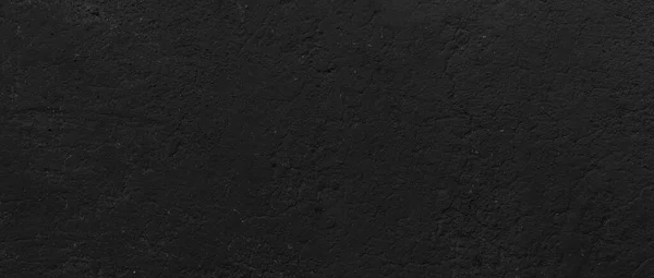 Panorama Pared Cemento Viejo Pintado Negro Pelado Textura Pintura Fondo Fotos de stock