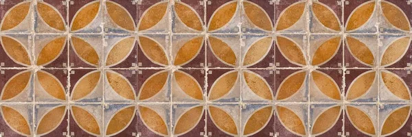 Antika Kahverengi Seramik Seramik Desenli Pürüzsüz Arkaplan Manzarası Stok Fotoğraf