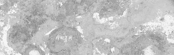 Panorama Der Alten Zementwand Weiß Gestrichen Abblätternde Farbe Textur Und — Stockfoto