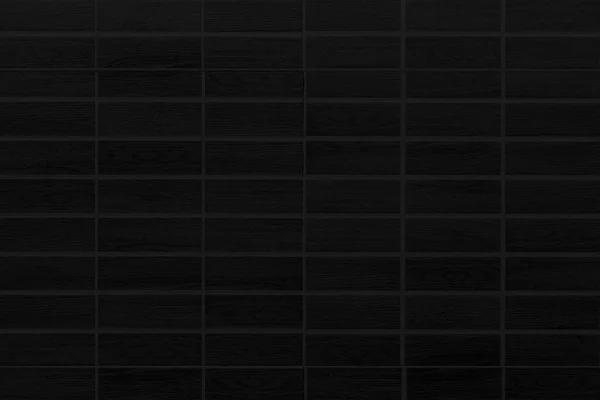 背景のための現代的な黒レンガの壁のテクスチャ — ストック写真