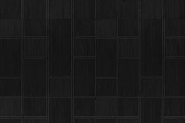 Indoor Schwarze Wand Keramikfliese Mit Muster Textur Und Hintergrund Nahtlos — Stockfoto