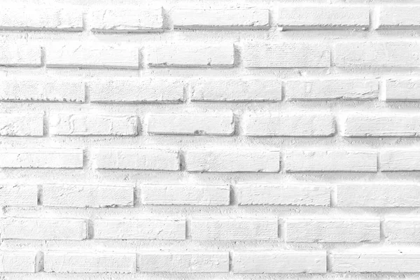Modern White Brick Wall Texture Background — Stock Photo, Image