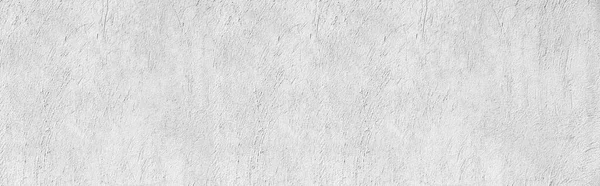 Panorama Cement Wall Painted White Pattern Texture Background Seamless — Stock Photo, Image