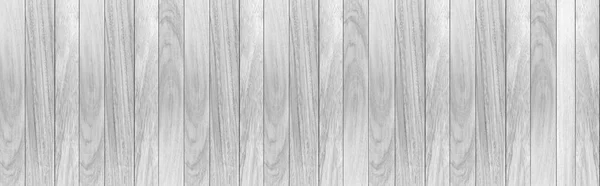 Panorama Old White Vintage Wooden Wall Pattern Seamless Background — Stock Photo, Image