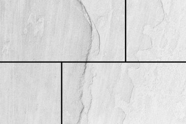 Cilalanmış Granit Döşeme Döşemeleri Beyaz doku ve arkaplan dikişsiz