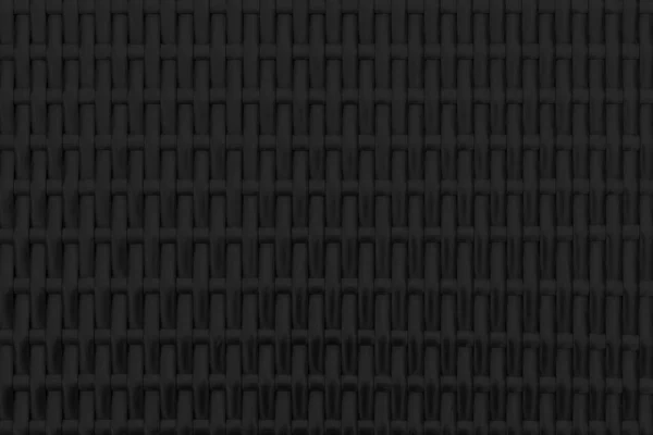 Piano Tavolo Rattan Nero Modello Legno Sfondo Senza Soluzione Continuità — Foto Stock