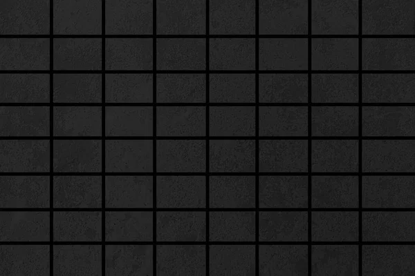 现代黑色砖墙的背景纹理 — 图库照片