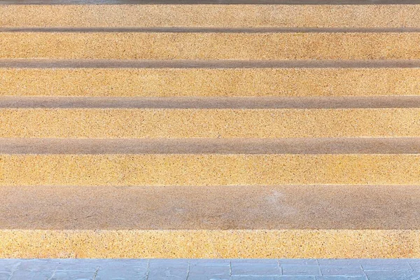Épület Külső Lépcsők Antik Barna Gránit Csempe — Stock Fotó