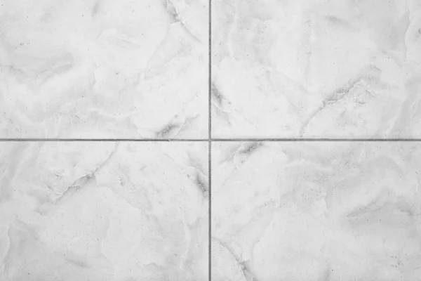 White Patterned Ceramic Floor Tiles Texture Background Seamless — Stock Photo, Image