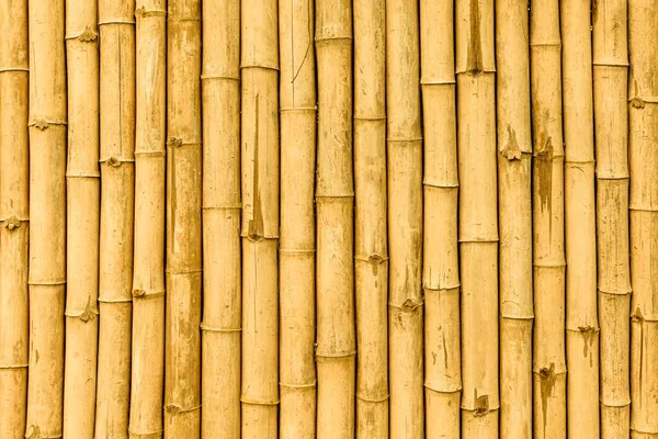 Brown Velha Cerca Bambu Textura Fundo Sem Costura — Fotografia de Stock