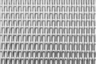 Beyaz rattan ahşap masa üstü deseni ve arka plan pürüzsüz