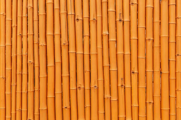 Kahverengi Eski Bambu Çit Dokusu Arka Plan Pürüzsüz — Stok fotoğraf