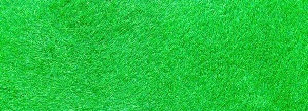 New Green Artificial Turf Flooring Texture Background Seamless 파노라마 — 스톡 사진