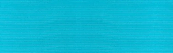 Panorama Van Blauwe Linnen Textuur Achtergrond Naadloze Witte Stof Textuur — Stockfoto