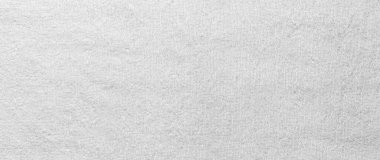 Temiz beyaz havlu dokusu ve pürüzsüz arkaplan manzarası