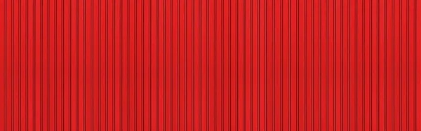 Πανόραμα Του Κόκκινου Κυματοειδούς Μεταλλικού Υποβάθρου Και Της Επιφάνειας Υφής — Φωτογραφία Αρχείου