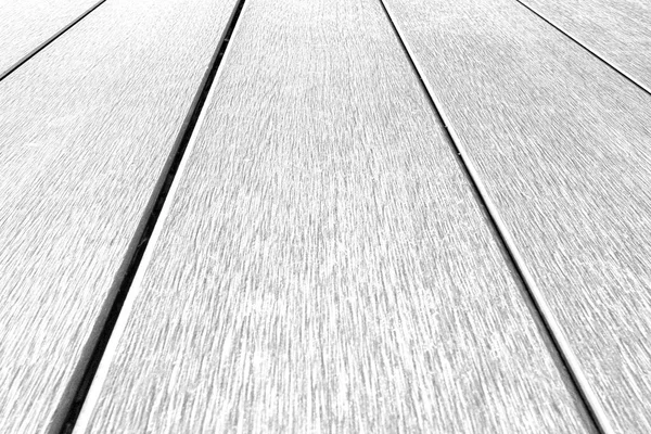 Pavimento Legno Bianco Sul Balcone Fuori Del Modello Casa Sfondo — Foto Stock