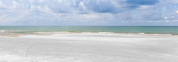 Playa Paradisíaca Tropical Con Costa Arena Blanca Costa Para Turismo — Foto de Stock