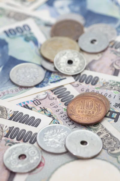 Japanese yen notes. — Stock Photo, Image