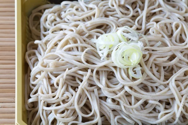 Japansk soba nudler - Stock-foto