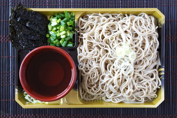 Japanese soba noodles — Stock Photo, Image
