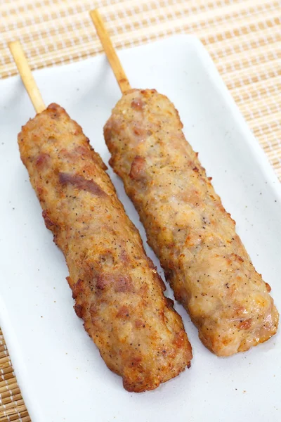 Ginocchia di pollo fritte — Foto Stock