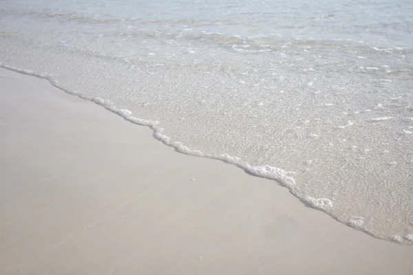 Areia água da praia — Fotografia de Stock