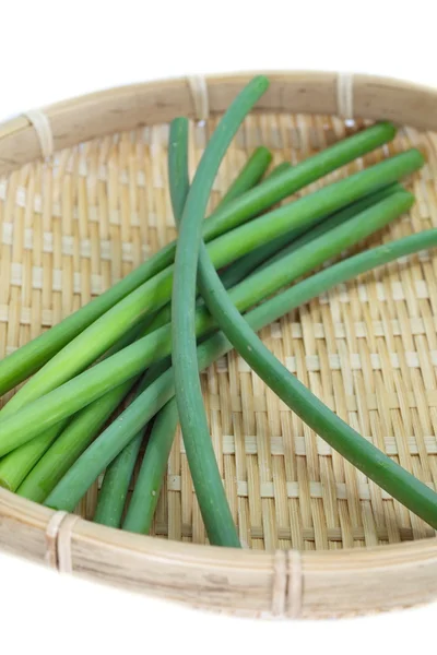 Knoflook allium of prei plantaardige — Stockfoto