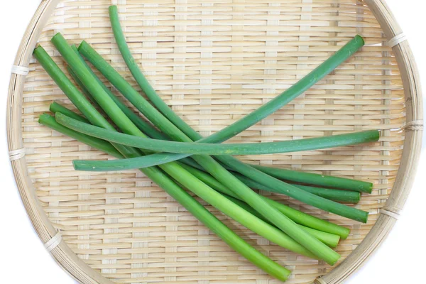 Knoflook allium of prei plantaardige — Stockfoto