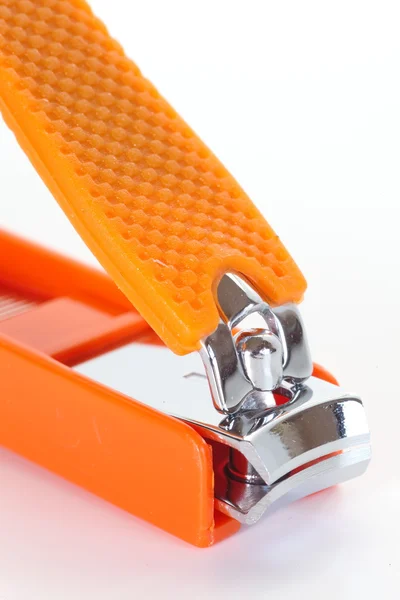 Orange nagelklippare — Stockfoto