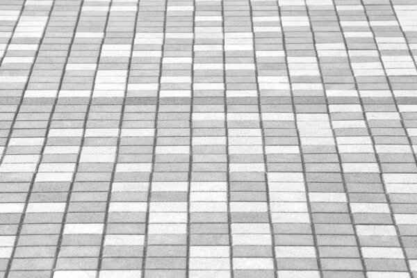 Closeup street floor tiles as background
