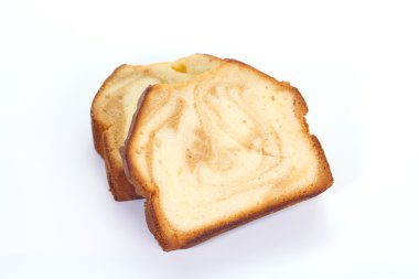 Karamel ve tatlı kek meyve