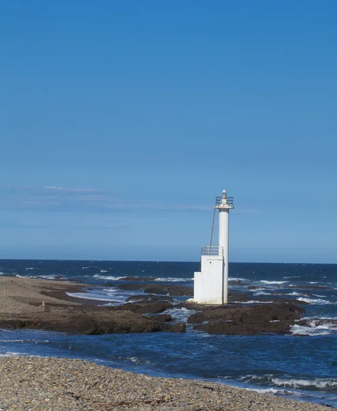 Faro blanco — Foto de Stock