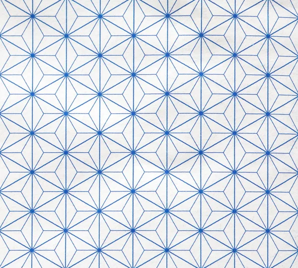 흰색과 파란색 종이 패턴 — 스톡 사진